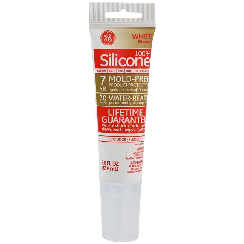 美国进口GE Silicone II* Kitchen & Bath Caulk（小支厨卫防霉胶）